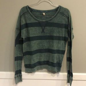 Waffle long sleeve tee